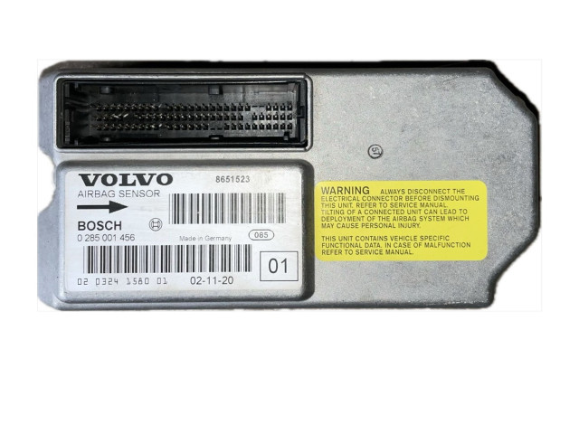 Блок подушек безопасности 8651523, 0285001456 Volvo S80