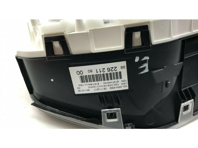 Панель приборов 9822621180, F2002 Peugeot 308