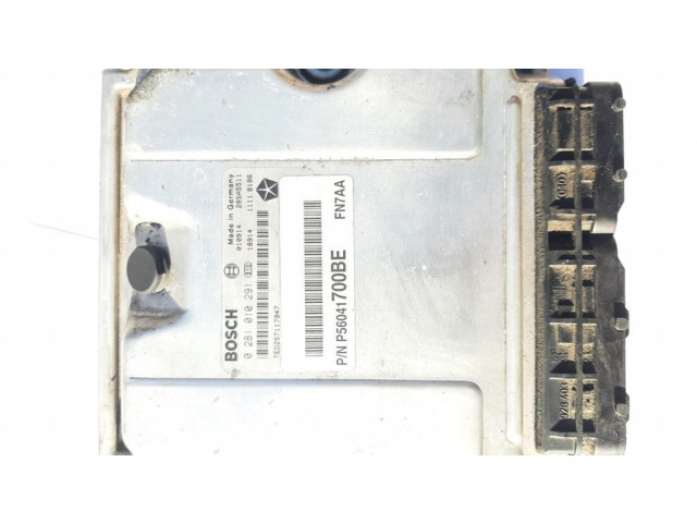 Блок управления двигателя 0281010291, P56041700BE Jeep Cherokee