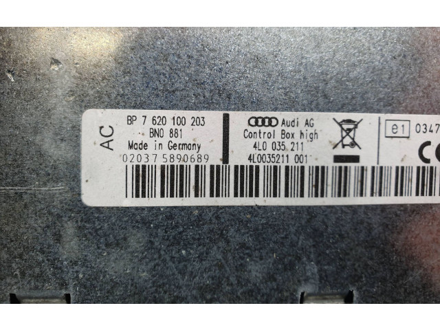 Модуль управления видео 4L0035211, 020375890689 Audi A8 S8 D3 4E