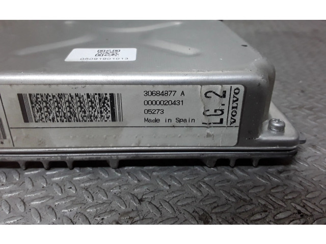 Блок управления двигателя 30684877A Volvo V70