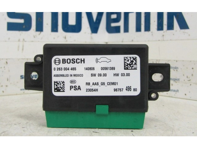 Блок управления парковки 0263004465, 0263004465   Peugeot 2008 I