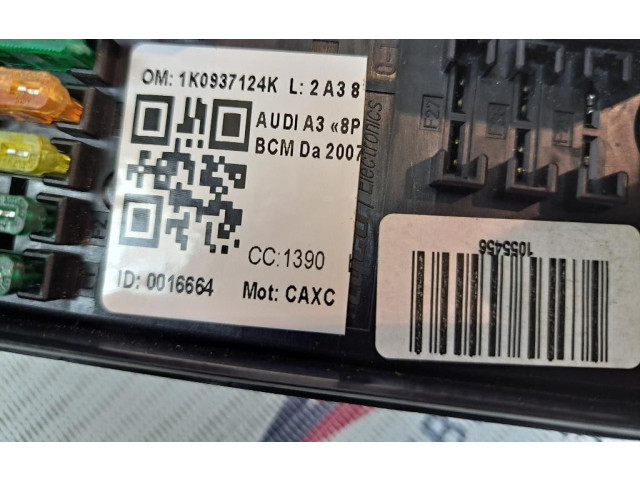 Блок управления 1K0937124K, 1K0937124K   Audi A3 S3 8P