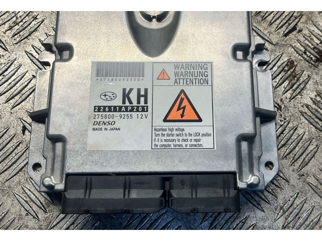 Блок управления двигателя 22611AP201, 2758009255 Subaru Forester SH
