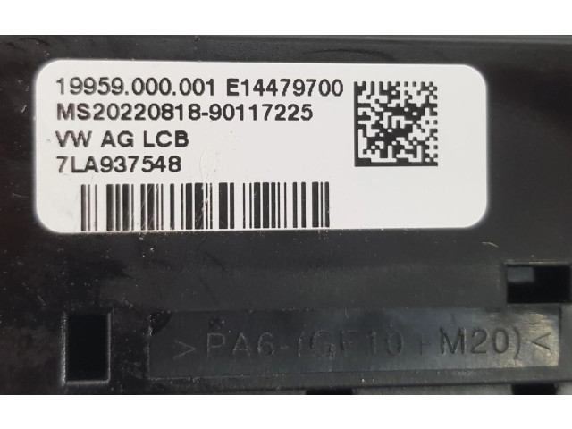 Pojistková skříňka 7LA937548 Volkswagen Transporter - Caravelle T6 2015