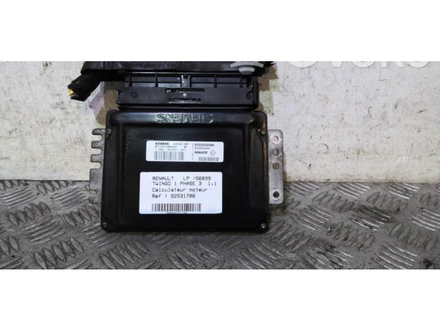Блок управления двигателя 8200114830   Renault Twingo I