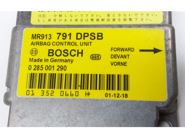 Блок подушек безопасности MR913791DPSB, 0285001290 Mitsubishi Carisma