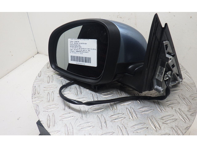 Зеркало электрическое Skoda Fabia Mk2 (5J) 2007 - 2014 года