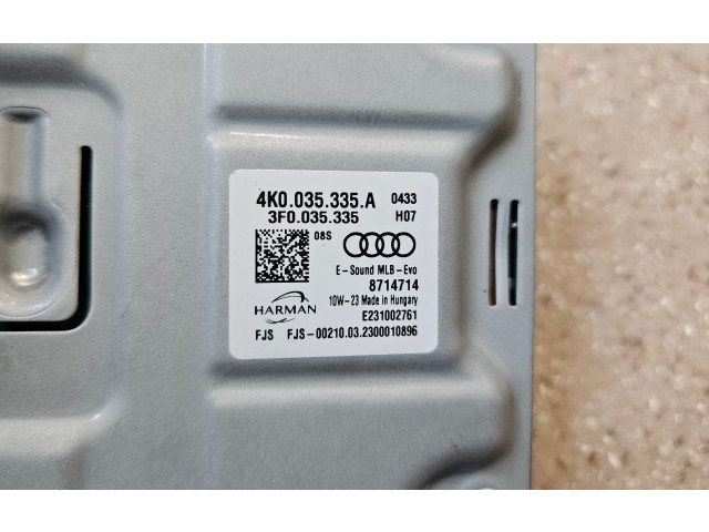 Блок управления 4K0035335A, 3F0035335 Audi A6 S6 C8 4K
