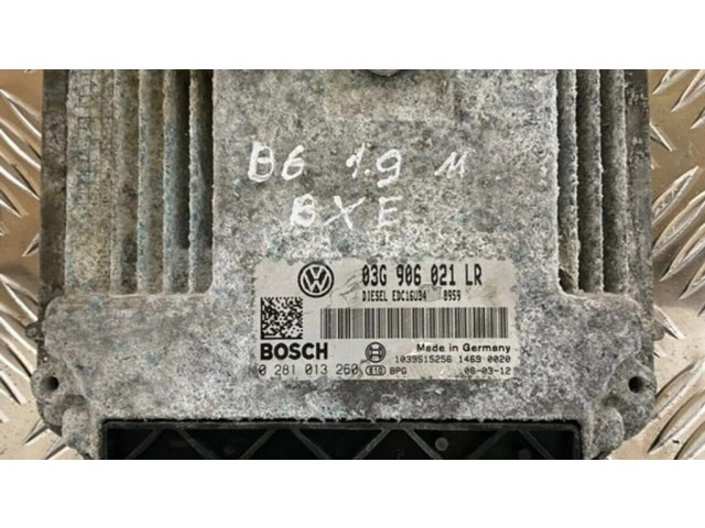Блок управления двигателя 0281013260, 03g906021lr   Volkswagen PASSAT B6