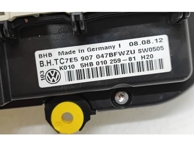 Блок управления климат-контролем 7E5907047, 7E5907047BF   Volkswagen Transporter  Caravelle T5