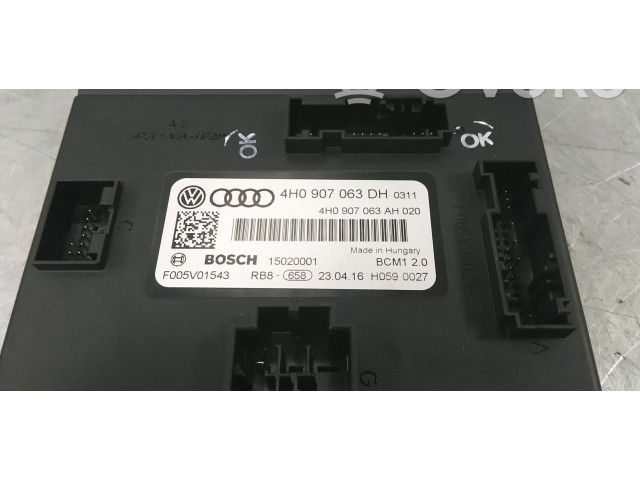 Модуль управления BSM 4H0907063DH, 4H0907063DA Audi A6 S6 C7 4G