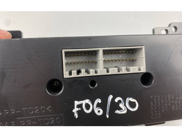 Блок управления климат-контролем 72311SA120   Subaru Forester SG