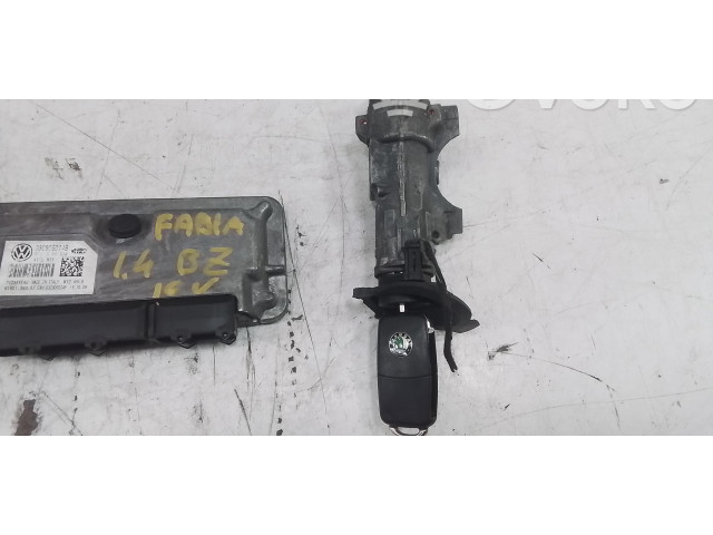 Комплект блоков управления Skoda Fabia Mk1 (6Y)