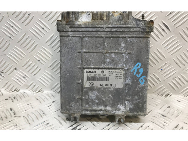 Блок управления двигателя 074906021L, 0281001639   Volkswagen Transporter - Caravelle T4