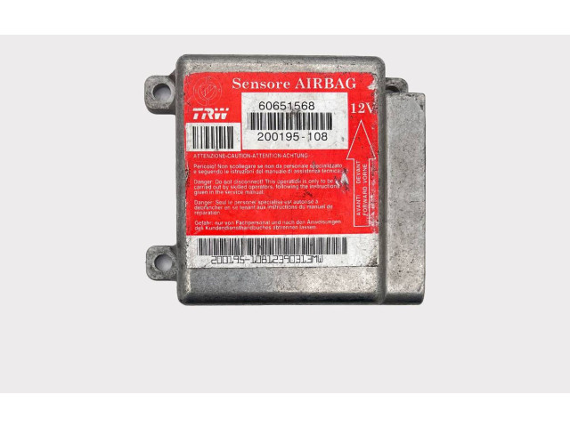 Блок подушек безопасности 60651568, 200195108 Alfa Romeo 166