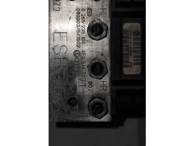Блок управления АБС 4F0614517AC, 0265235100   Audi A6 S6 C6 4F