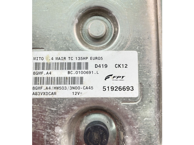 Řídící jednotka 51926693 Alfa Romeo Mito 2013