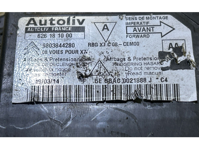 Airbagsteuergerät 626181000, 9803844280 Citroen C5
