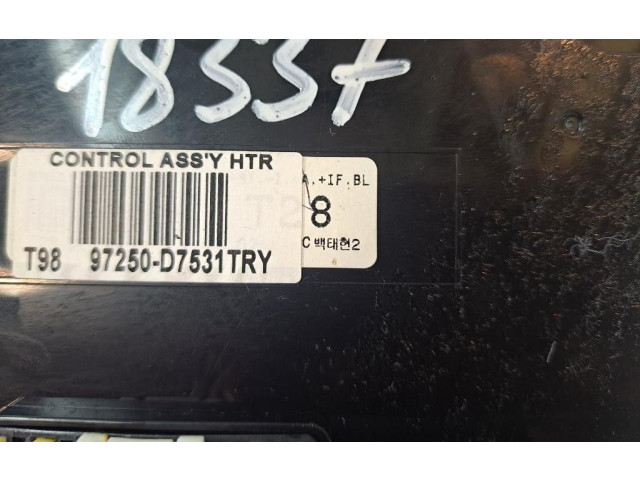 Блок управления климат-контролем 97250-D7531, 97250-D7531   Hyundai Tucson TL