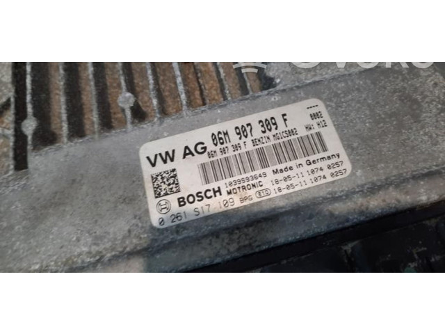 Блок управления двигателя 06M907309F Audi A7 S7 4K8