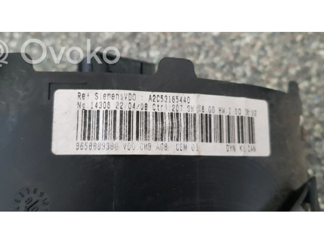 Панель приборов 9658809380 Citroen C1