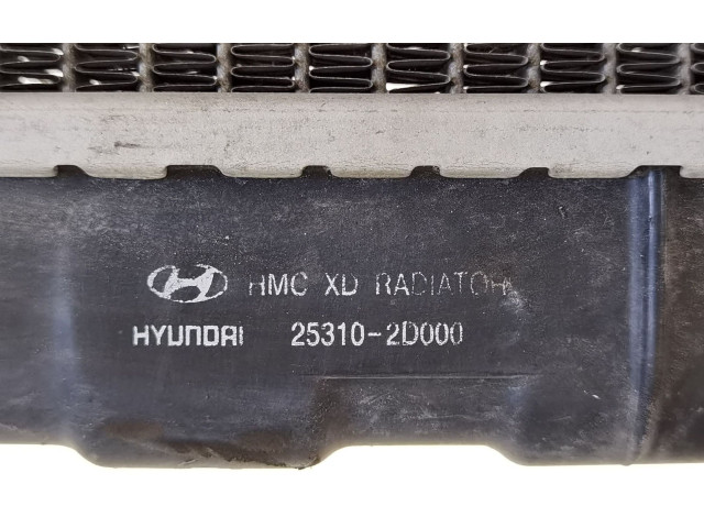 Радиатор охлаждающей жидкости    253102D000   Hyundai Coupe