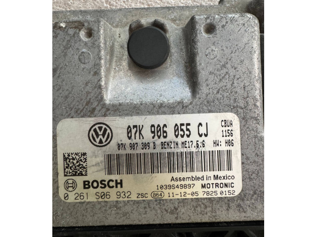 Блок управления двигателя 07K906055CJ, 07K907309B Volkswagen Jetta VI