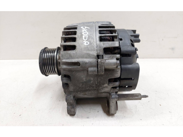 Генератор 03L903024M, 114010657   Skoda Superb B6 (3T)      