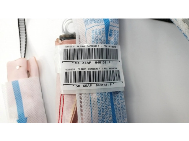 Боковая подушка безопасности 34206935F   Citroen C3