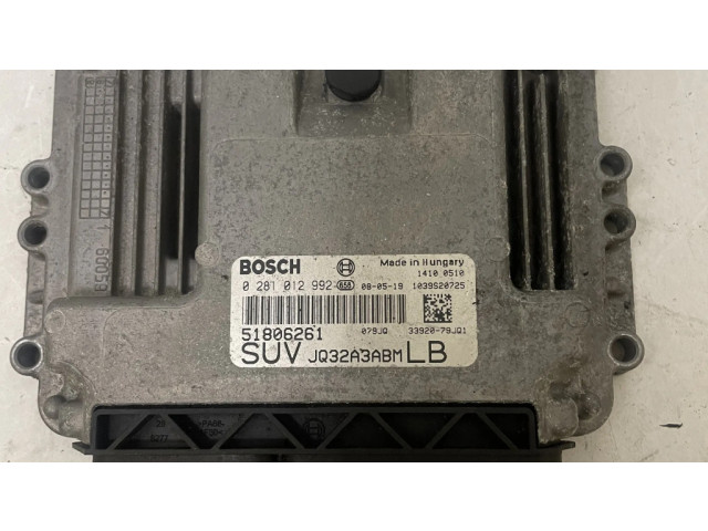 Řídící jednotka 0281012992 Fiat Sedici 2009