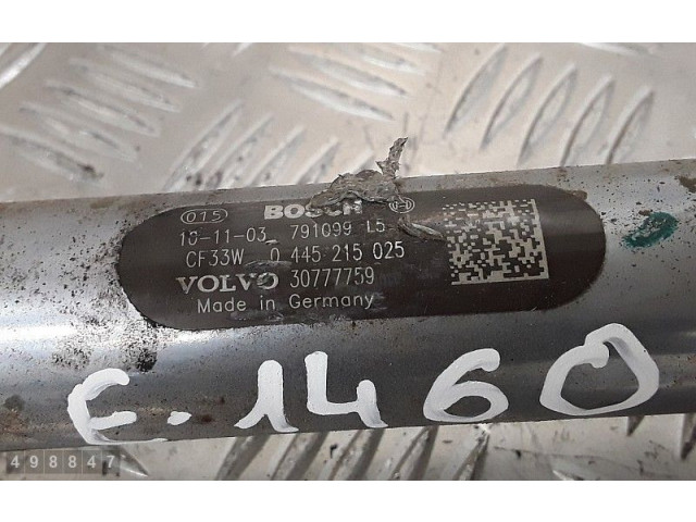 Vstřikovací lišta 30777759, 0445215025 Volvo S80 D5204T2