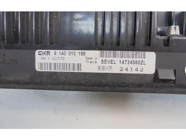 Блок управления климат-контролем 9140010188, 9140010188   Peugeot 806