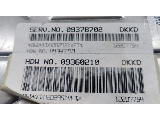 Блок управления двигателя 09378702, 1220775   Chevrolet Trans Sport