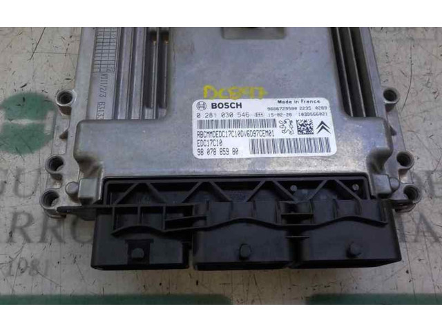 Блок управления двигателя 1609339680, 9807885980   Citroen C-Elysée
