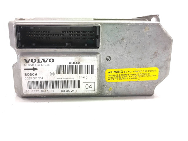 Блок подушек безопасности 8646434, 0285001254   Volvo S80