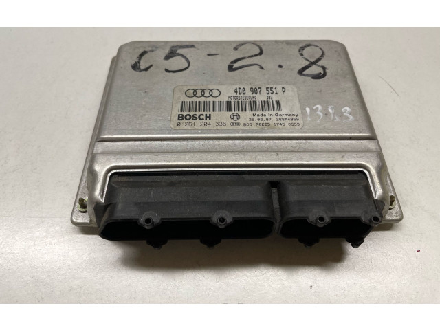Блок управления двигателя 0261204336, 4D0907551P   Audi A6 S6 C5 4B