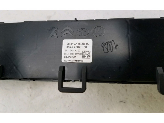 Блок управления климат-контролем 98340382ZD, A1-3279N   Peugeot Partner III