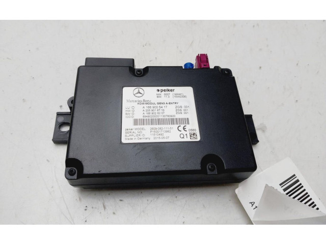 Řídící jednotka A1669005417 Mercedes-Benz CLA C117 X117 W117 2015