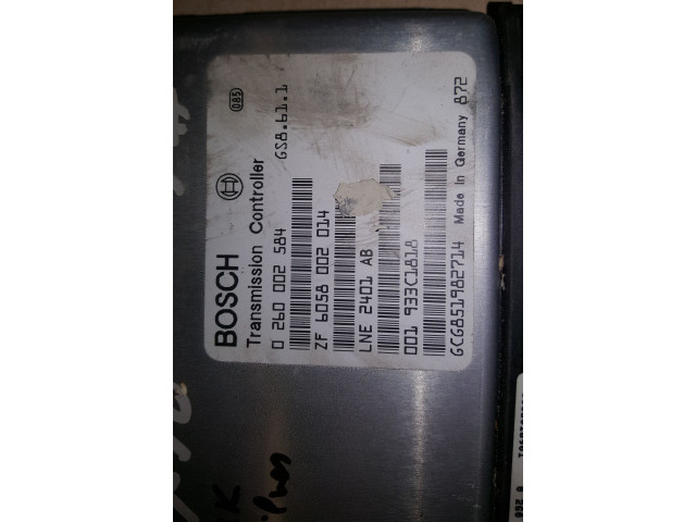 Блок управления коробкой передач 0260002584, LNE2401AB Jaguar XJ X308