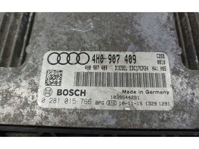 Řídící jednotka 4H0907409, 0281015766 Audi A8 S8 D4 4H 2010