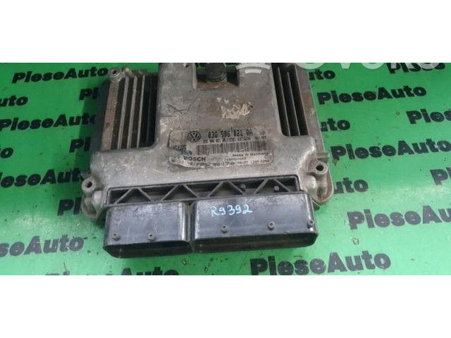 Блок управления двигателем Блок управления 0281014052, 03G906021QA Volkswagen Golf Plus