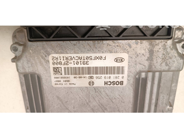 Блок управления двигателя 0281019256, 391012F800 KIA Sorento