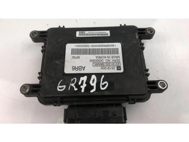 Блок управления двигателя 25191200 Chevrolet Spark
