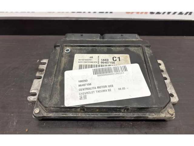 Блок управления двигателем Блок управления 96435897   Chevrolet Rezzo