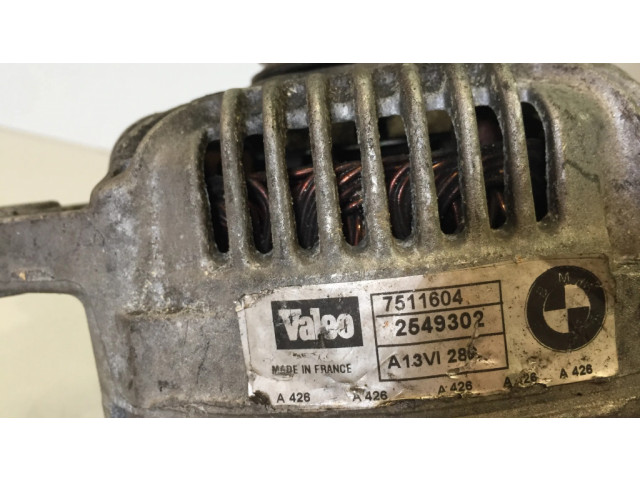 Генератор 7511604, 2549302   BMW 3 E46 1.9     