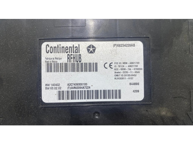 Блок управления 68234228AB, A2C7439300100 Dodge Challenger