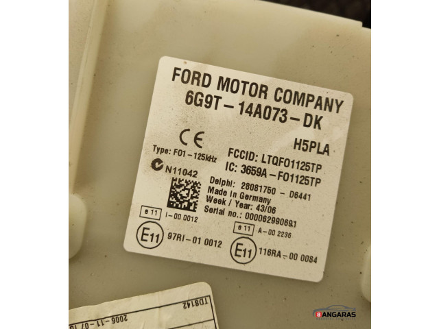 Блок комфорта 6g9t14a073dk Skoda Fabia Mk1 (6Y)