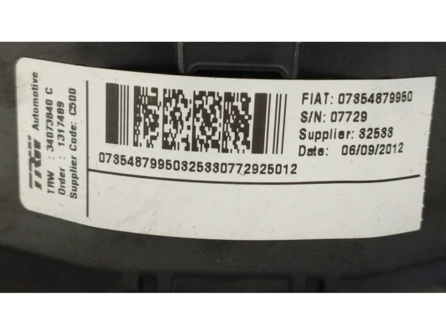 Подушка безопасности водителя 735487995, 7354879950 Fiat Ducato