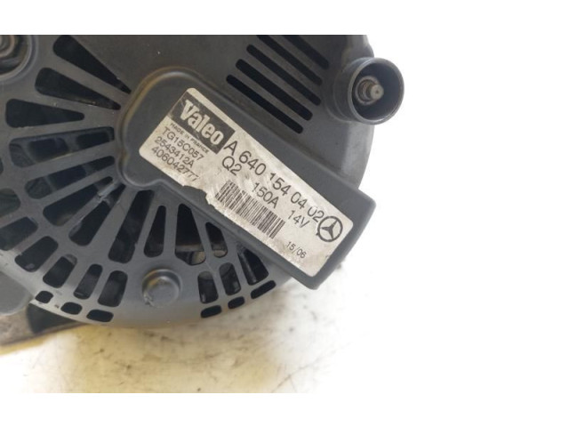 Генератор A6401540402, A6401540402   Mercedes-Benz A W169      